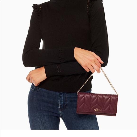 Kate Spade Milou Briar Lane Quilted Wristlet - Picture 8 of 8